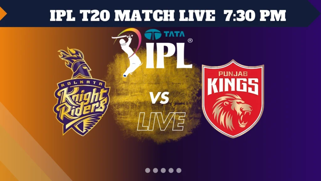 KKR vs PBKS IPL Match Cricket ID KKR vs PBKS IPL Match Cricket ID